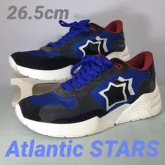 メンズ　スニーカー青赤　By Atlantic STARS サイズ26.5cm