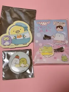 美品 未使用 すみっコぐらし 非売品ノベルティ3点セット しろくま ぺんぎん？