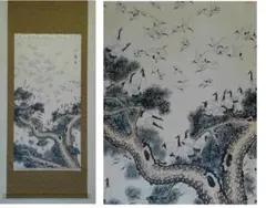 2025年最新】百鶴 掛け軸の人気アイテム - メルカリ