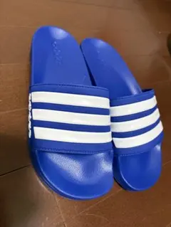 adidas アディダス アディレッタ シャワー サンダル ブルー 26.5cm