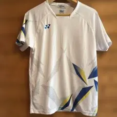 YONEX ゲームシャツ ジオメトリック柄 Oサイズ - メルカリ