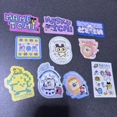 大たまごっち展 ダイカットステッカー シールダス まめっち ぽちっち たらこっち