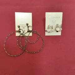 【新品】prepoint フープイヤリングとスタッドイヤリングセット
