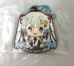 雪ミク2018 一番くじ　ラバーキーホルダー