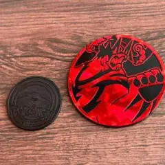 【 海外限定 !! 】いちげきウーラオス ジャンボ ポケモンカード コインのサムネイル