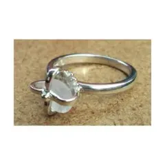 値下げ中↓匿名発送*新品*ローズクォーツ*シルバー*リング*クラウン*恋愛成就