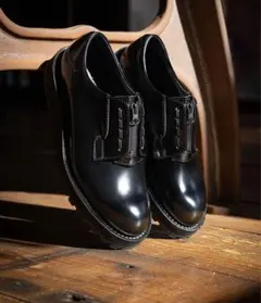 ARKnets別注 POSTMAN SHOES ジップ ブラック 7 25cmのサムネイル