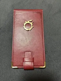 FINAL FANTASY XIV 手帳型スマホケース レッド