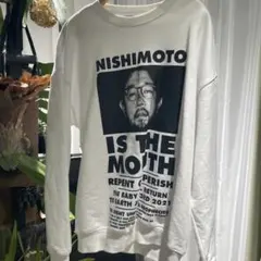 Nishimoto is the mouth トレーナー　mサイズ