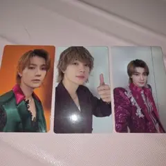 M!LK 佐野勇斗 LOVE ENGINE 佐野勇斗ソロ盤 トレカ 3枚セット