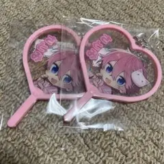 すとぷりさとみうちわキーホルダー