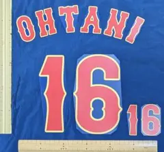 WBC 侍ジャパン #16大谷選手 ビジター アイロンプリントシート