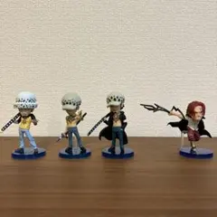 ワンピース ワールドコレクタブルフィギュア ロー シャンクス 4体 ワーコレ