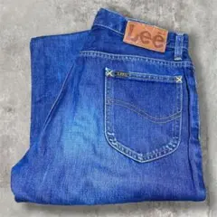 Lee ライダース グリッパージッパー ストレート デニム