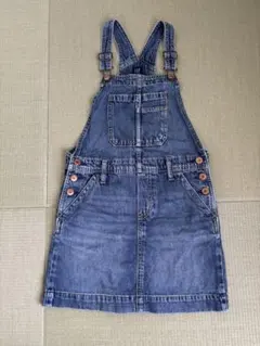 【値下げ】GAP KIDS デニムジャンバースカート M 120