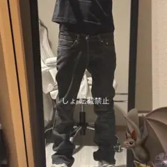 ワックス加工 フレアデニム y2k swag opium nubian LEAN - メルカリ