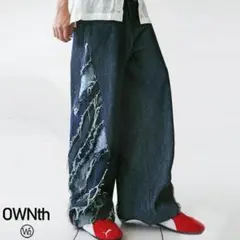 【antiqua】『OWNth(オンス)』個性的デザインで差をつけるデニムパンツのサムネイル