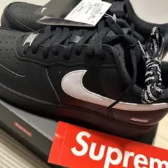 値下げ！Supreme/Nike Air Force 1 Low Black！