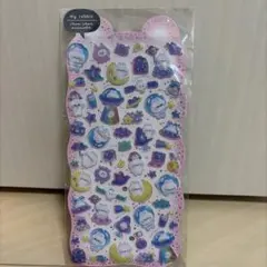 硬いシール　ボンボン　3D ドロップシール 4枚セット