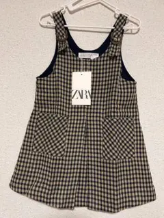 ZARA チェックワンピース 104CM