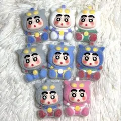 クレヨンしんちゃん ミニフィギュア 8個セット