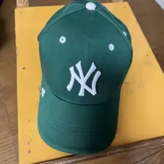NEWERAニューエラ NYヤンキース キャップ グリーン×ホワイト クローバー