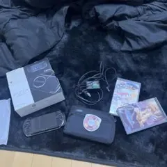 PSP-3000 ピアノブラック 本体+おまけソフト