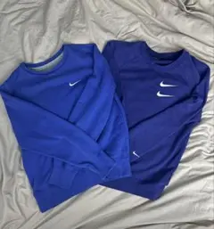 【最終価格】Nike 長袖スウェット青 2点セット