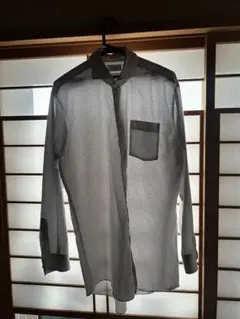 LES MUES チェック柄 ノンアイロンシャツ