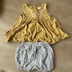 next 刺繍入りトップスとショートパンツセットのサムネイル