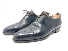 Berluti ベルルッティ メダリオン ホールカット レザーシューズ 革靴のサムネイル