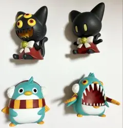 ジブリ 猫の恩返し バロン ブロンズ 小物入れ ピンバッジ4種セット