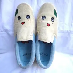 ふなっしー UBIQ スニーカー スリッポン ２４cm 美品のサムネイル