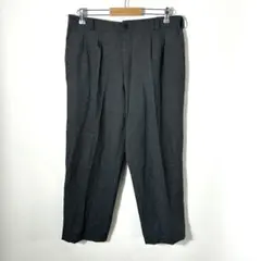 90s vintage チノパン スラックス グレー 2タック XL相当 古着