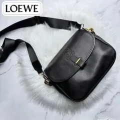 ロエベ loewe アナグラム　レザー　ショルダーバッグ