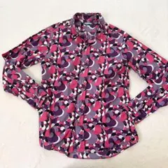 美品　ポールスミスジーンズ　長袖シャツ　L 日本製　紫　ピンク