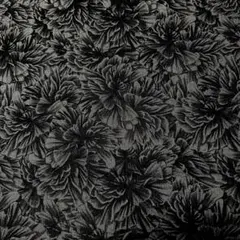 輸入生地 Midnight Garden ブラック