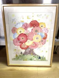 ☆極美品☆ ゴールデンハート シリアルNo 2/800 クリーブ 絵画 CLYV