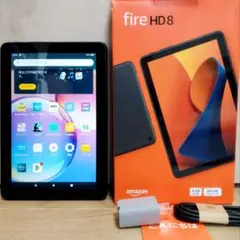 極美品 Fire HD 8 最新第12世代(2024) ブラック 64GBのサムネイル