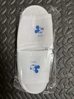 ディズニーホテル　ミッキーマウス ルームシューズ ホワイト