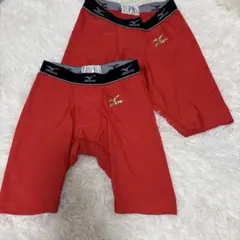 Mizuno スライディングパンツ Mサイズ レッド 2枚セット