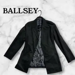 BALLSEY ボールジィ テーラードジャケット ブラック スエード調