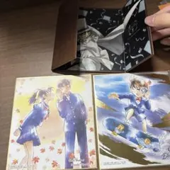 名探偵コナン　色紙3枚＋キーホルダーセット