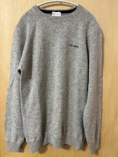 メンズ　コンバース　 ニット　セーター　グレー　L