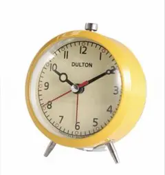 ALARM CLOCK YELLOW DULTON 新品未使用 送料無料