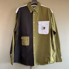 新品未使用　トミーヒルフィガー【日本限定】カラーブロックシャツ