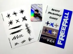TXT FREEFALL テヒョン 限定特典トレカ&ステッカー