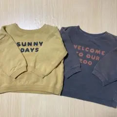 organic zoo オーガニックズー　トレーナー　1-2y