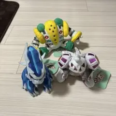 ポケモンfit ぬいぐるみ ディアルガ パルキア レジギガス セット タグ付き