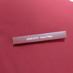 SnowMan　AMENITY　通常盤　特典　歯ブラシ
